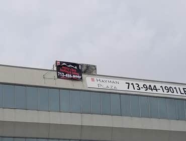 Houston Gulf Towers TPO roof replacement.