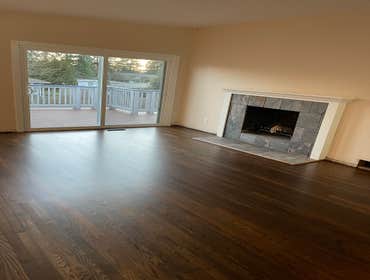 Photos by Woodcraft Flooring LLC #1 Refinish, Stain & Finish with 3 Coats of Waterbase Finish.