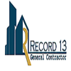 Record 13 Construction Co logo