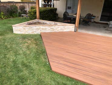 Trex Deck/ Landscape