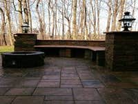 Stamped and Patio