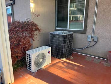 Photos by RK Mechanical Air Services Inc. #10 Scope of work
Ductless Mini Split System Installation Labor
Ductless Outdoor Unit 18,000 BTU
Ductless Ind