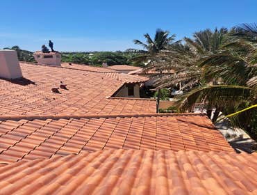 Photos by Louis Roofing #2 Barrel tile installation
