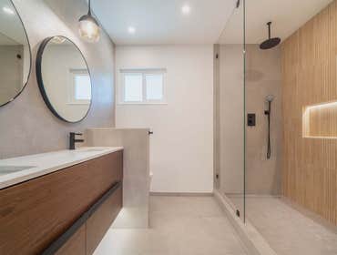 Photos by Wolf Remodeling and Design #1 Master bathroom remodel