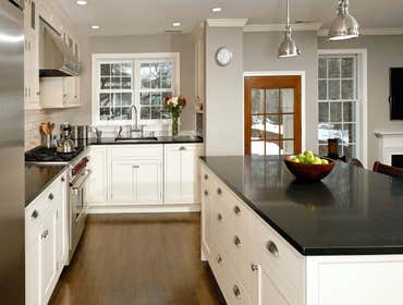 Example Kitchen Remodels by Gold Marble Granite & Cabinets, LLC