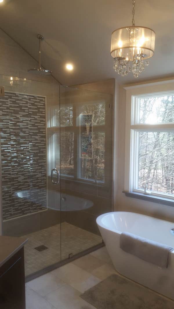Mosaic Shower Wall