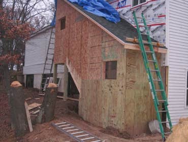 Addition Build 2nd story room above 1st floor