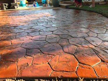 Photos by Gonzales Concrete #1 Stamp concrete