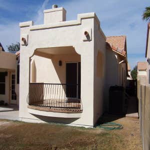 Photos by Dolson Construction LLC #3 Two structures with flat roofs to accommodate solar panels. This project was a little unique because the...