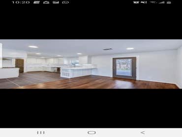 open dining to kitchen