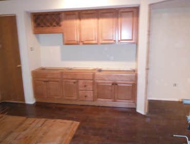 Oliver Remodel Kitchen Remodel with additional remodeling to the house