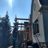 Screened in porch / Deck Constructed new 21x24 deck and added screens to 3 walls as well as under deck to keep bugs out