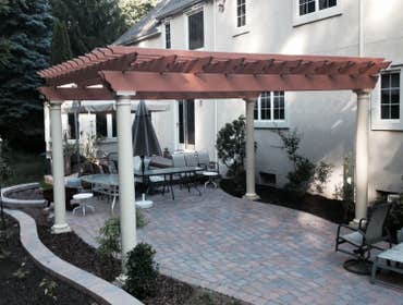 Brown Pergola New Jersey