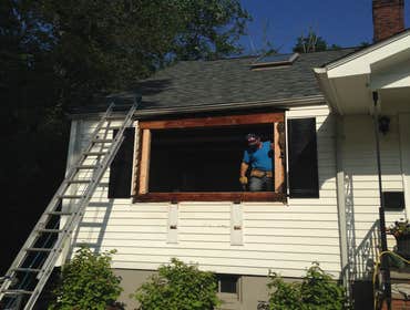 West Caldwell New Roof, New Windows and had to repair damage from major Carpenter Ant infestation.