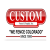 Custom Fence and Supply logo