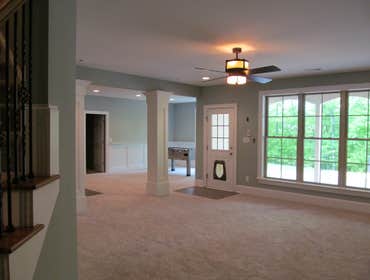 Harris Remodel by Jarman Homes Interior remodel of Dining Room, Kitchen, Family Room, Master Bath & Closets, Laundry Room, Powder Room, Stairway & balc