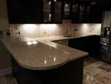 Bar in basement