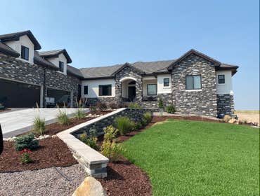 Photos by Advantage Construction DBA Advantage Custom Homes #1 New residential home build in Pradara that despite being struck by lightning and catchin