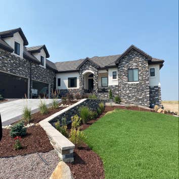 Photos by Advantage Construction DBA Advantage Custom Homes #1 New residential home build in Pradara that despite being struck by lightning and catchin