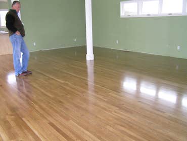 Sand & Finish Solid White Oak