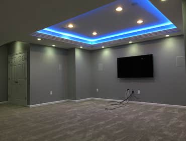FINISHED BASEMENT: Douglassville
