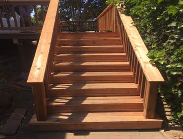 back stairs
