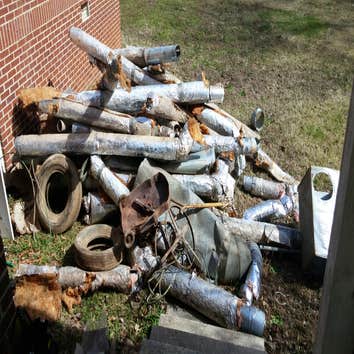 Installed new system, duct work, vapor barrier Tire out old furnace and duct work and installed new system, duct work, vapor barrier.