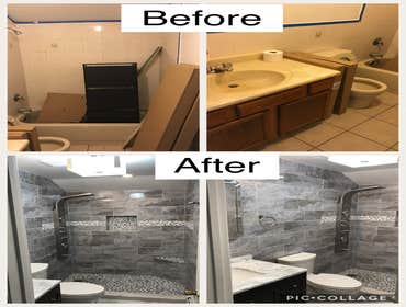 Past projects Photos of past kitchen and bathroom remodels