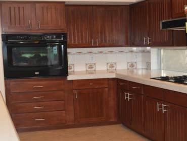 Kitchen cabinets refaced