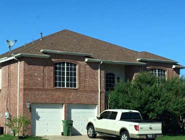 Completed roof