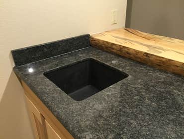 Kitchen remodel Full kitchen remodel:
LVP floor installation
Cabinet/ Countertop install
Vertical tile backsplash install
If you looking for best c