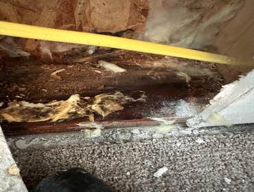 Water Mitigation This project was a roof leak the photos show initial inspection to post demo.