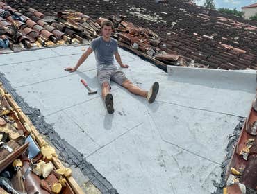 Cap and Pan Tile Roof Repair