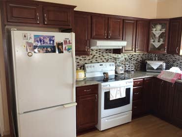 Photo(s) from Roberts Remodeling & Renovations, Inc This was a basement kitchen remodel in a mother/daughter style house. This customer choose "Contrac
