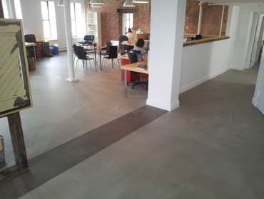 Self-Leveling Concrete Floor