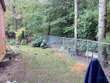 Felice Enterprises Llc Project Chain link fence install, Storm door install, shed siding, sidewalk poured, vinyl floor laid.