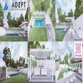 3D Rendering & Design Full backyard 3D Design & Rendering