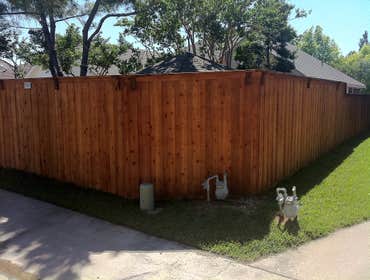 Fences A selection of the different styles of fences we have done lately in the DFW area.