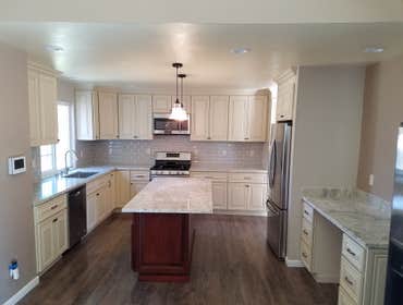 Costa project Bathroom and kitchen remodel.