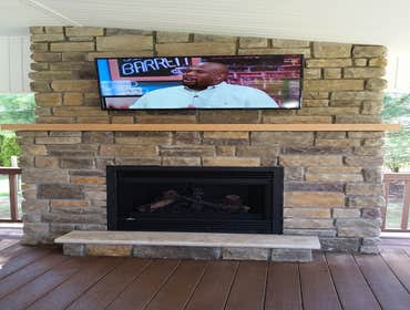 16 Robinhood Dr. Medford, N.J.08055 Installed Viking Figi Pool w/Travertine pool deck