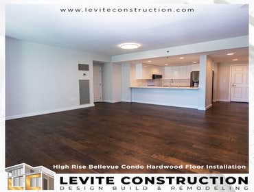 High Rise Condo Hardwood Floor Installation