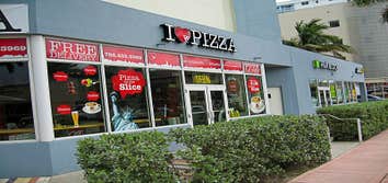 COMMERCIAL SAMPLE Total New Interior Build Out of I Love Pizza in Miami Beach. New electrical, mechanical, gas, and plumbing services with new accoun