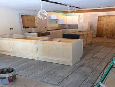 Start of a beautiful Kitchen