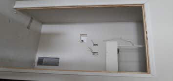 Framing of washroom