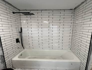 Meriden Bathtub Tiling Project