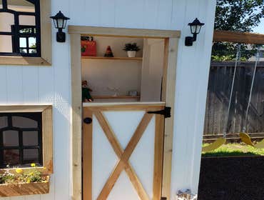Photos by Oak & Stone Inc #10 Built new playhouse