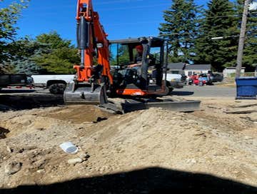 Side Sewer & Water Line Install