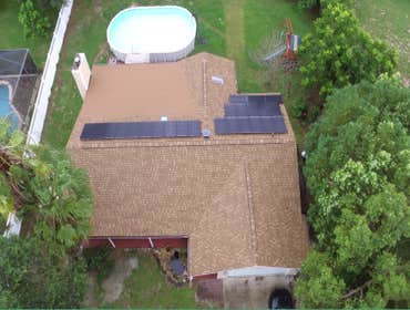 CertainTeed Landmark Shingle Roof Replacement w. Flat Roof & Solar Install