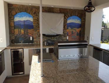 Outdoor Kitchen in Granite Bay