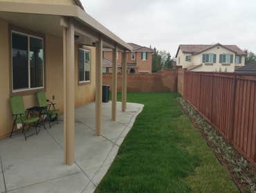 Before / After Backyards Attached are some before / after photos of recent backyard transformations.